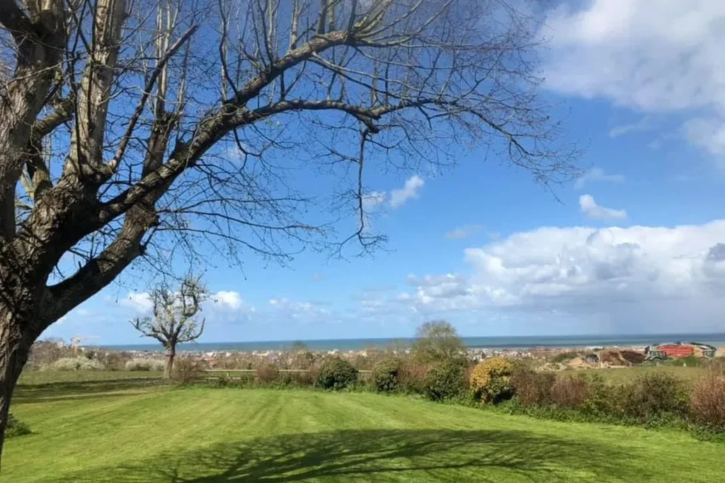 les champs rabats jardin vue mer villers sur mer accueil ok