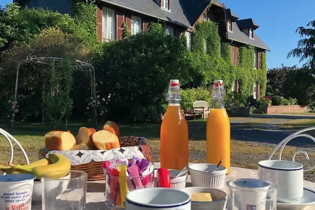 les champs rabats petit dejeuner jardin accueil accueil ok