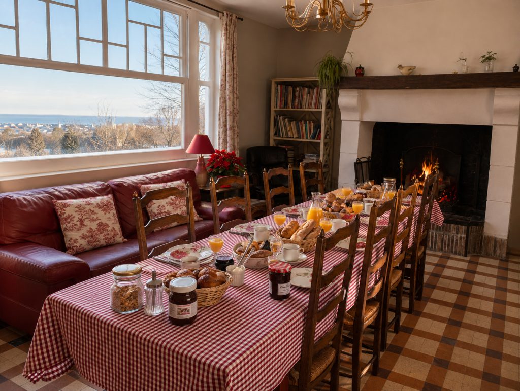 table petit dejeuner ok accueil ok