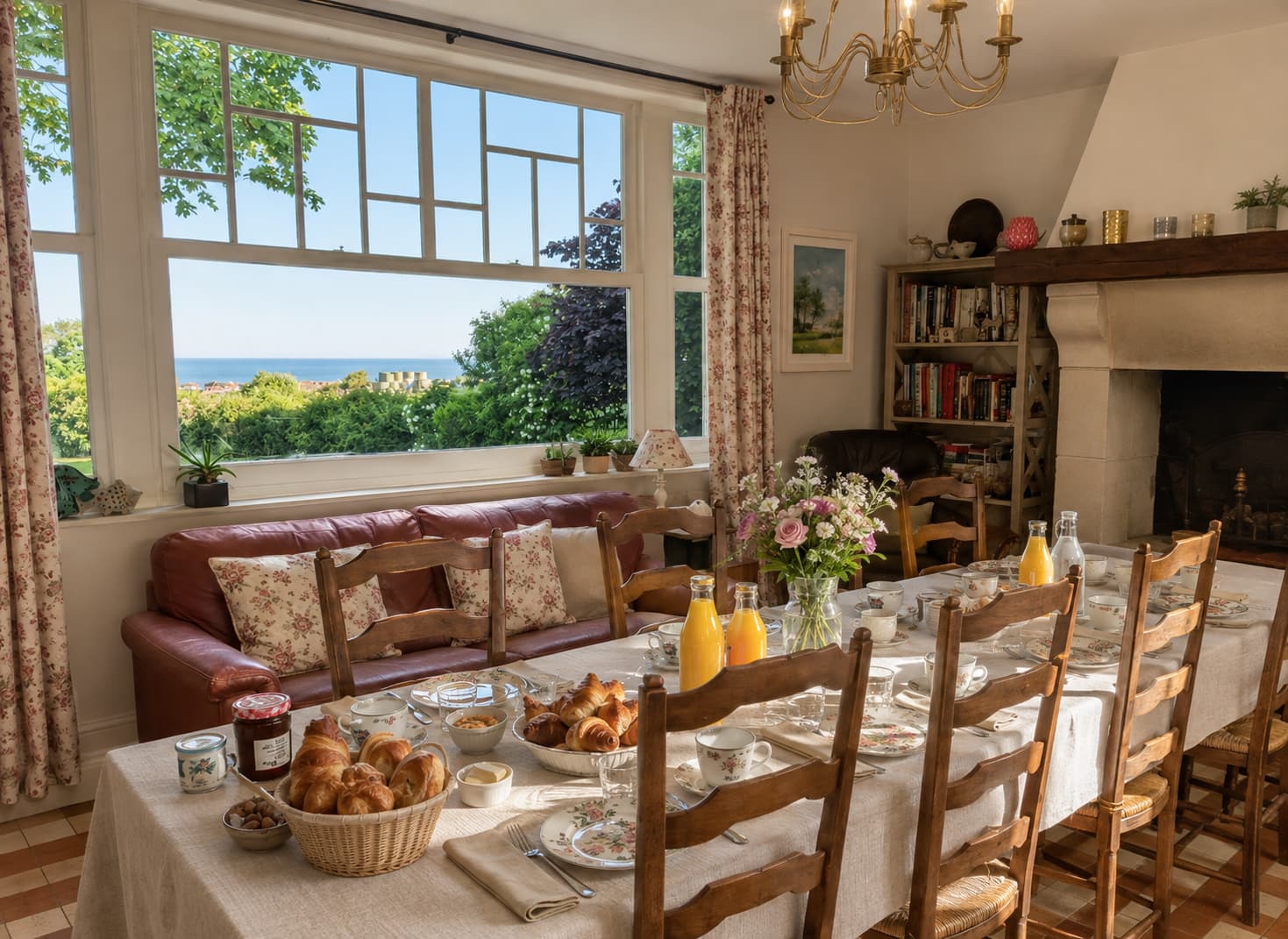table petit dejeuner -accueil ok